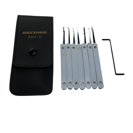 Set di grimaldelli Brockhage (8 pezzi) per principianti