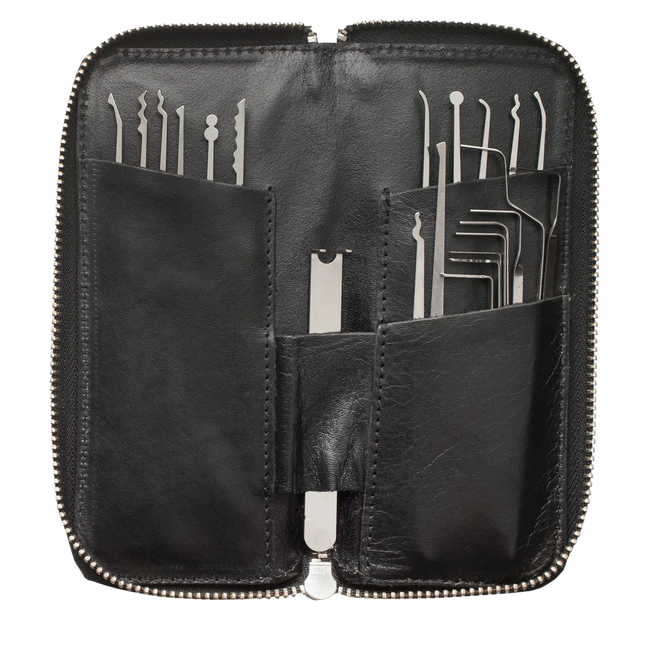 SouthOrd M2000B – Set di grimaldelli ultrasottili - 22 pezzi - spessore 0,5mm