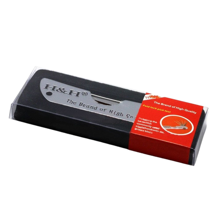 Set di grimaldelli stile coltellino – formato EDC tascabile compatto