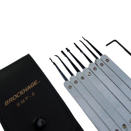 Set di grimaldelli Brockhage (8 pezzi) per principianti