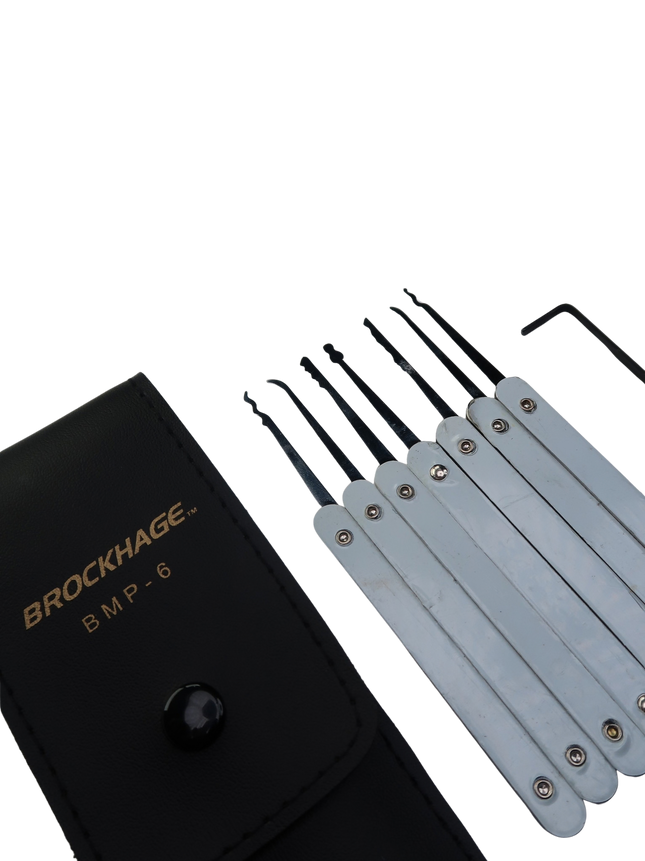 Set di grimaldelli Brockhage (8 pezzi) per principianti