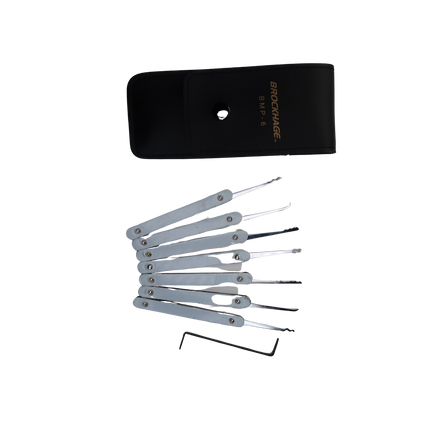 Set di grimaldelli Brockhage (8 pezzi) per principianti