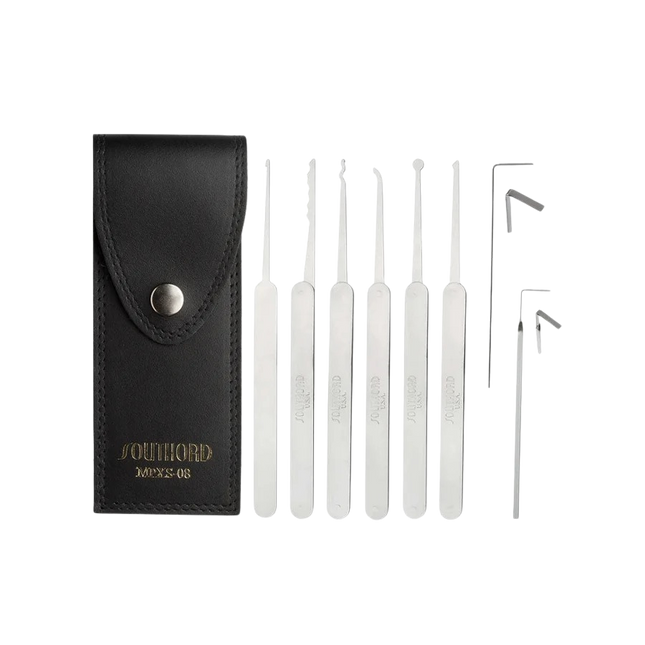 SouthOrd set di grimaldelli da 8 pezzi – PXS-08