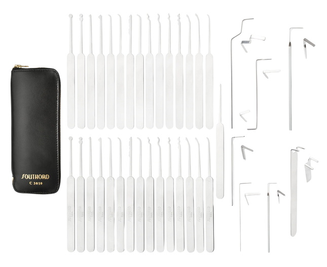 Southord set di grimaldelli (37 pezzi, slim-line)