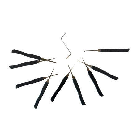 Goso set di grimaldelli da 10 pezzi – set completo per principianti