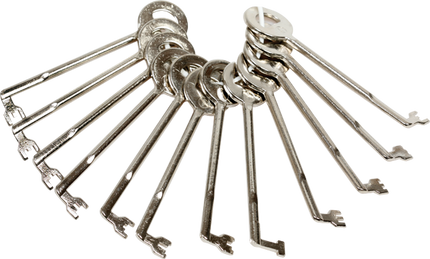 Set da 12 pezzi per vecchie serrature Chubb – Tipo "K"