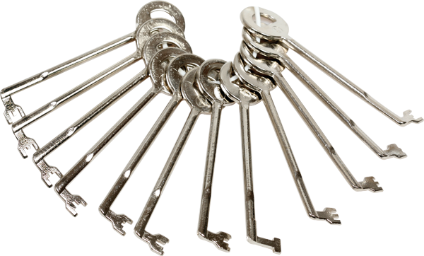 Set da 12 pezzi per vecchie serrature Chubb – Tipo "K"