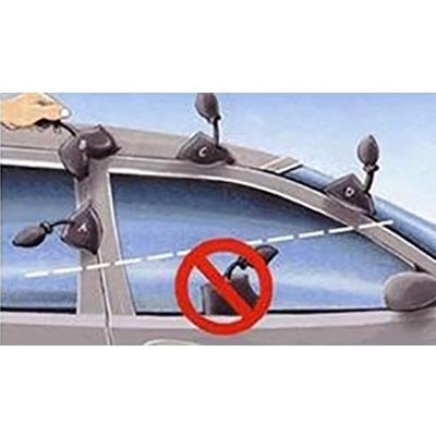 Air-wedge – Aprire la portiera dell'auto senza chiave