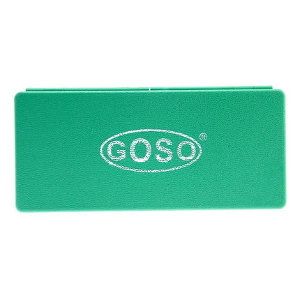 Set di grimaldelli Goso a 17 pezzi per serrature dimple – Incluso lucchetto per esercitazioni trasparente (principiante)