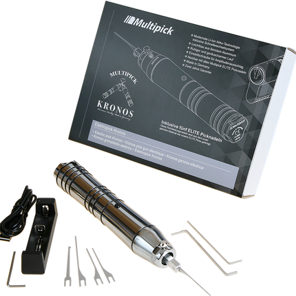 Multipick Kronos – Lockpick gun elettrica