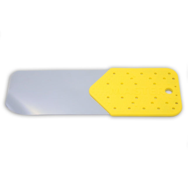 Carta per lo scrocco con manico giallo